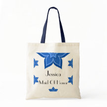 メイド・オブ・オーナー（花嫁付き添い人）結婚の青い花