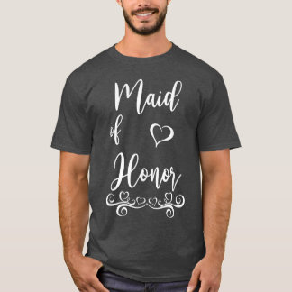 メイド・オブ・オーナー(花嫁付き添い人)結婚マッチング Tシャツ