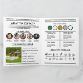 メイド・オブ・オーナー(花嫁付き添い人)花嫁プロポーザルユニーク新聞 カード (内部)