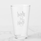 メイド・オブ・オーナー(花嫁付き添い人)|黒いスクリプトスタイル タンブラーグラス (裏面)