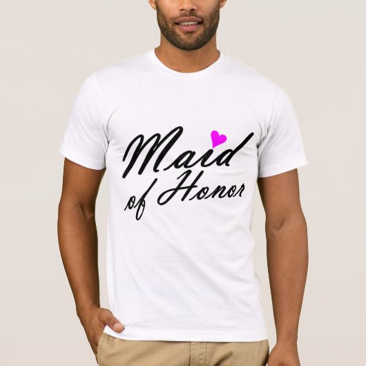 メイド・オブ・オーナー（花嫁付き添い人） Tシャツ (正面)