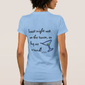 メイド・オブ・オーナー（花嫁付き添い人） Tシャツ (裏面)