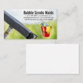 メイド | スキージ清掃窓 名刺 (正面/裏面)