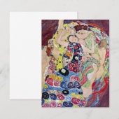 メイド(ヴァージン)、グスタフクリムト、ヴィンテージアールヌーボー (正面/裏面)