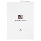 メイド(ヴァージン)、グスタフクリムト、ヴィンテージアールヌーボー (裏面)