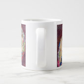 メイド(ヴァージン)、グスタフクリムト、ヴィンテージアールヌーボー ジャンボコーヒーマグカップ (裏面)