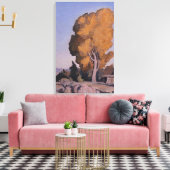 メイナルドディクソン – ローカントリーコットンウッド1940 キャンバスプリント (インサイチュ (リビング))