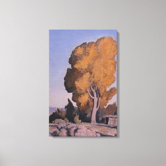 メイナルドディクソン – ローカントリーコットンウッド1940 キャンバスプリント (正面)