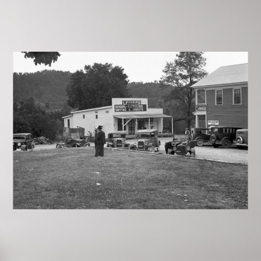 メイナルドビル、テネシー、1935年 ポスター (正面)