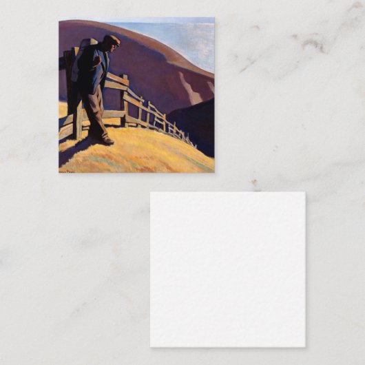 メイナード・ディクソンが行く場所なし エンクロージャーカード (正面/裏面)