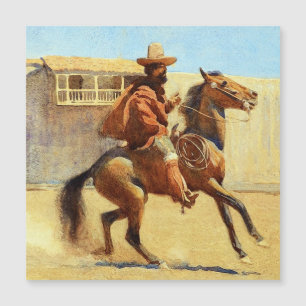 メイナード・ディクソンによるカリフォルニアの昔のランチェロ