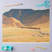 メイナード・ディクソンによるテハapiの高丘 薄葉紙 (クラフト)