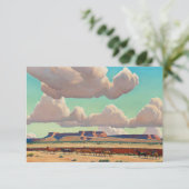 メイナード・ディクソンによるナバホの広い土地 サンキューカード (スタンド正面)