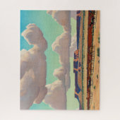 メイナード・ディクソンによるナバホの広い土地 ジグソーパズル (縦)