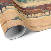 メイナード・ディクソンによるナバホの広い土地 ラッピングペーパー (ロールコーナー)