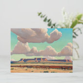 メイナード・ディクソンによるナバホの広い土地 招待状 (スタンド正面)