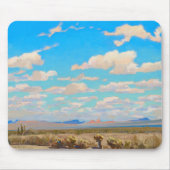 メイナード・ディクソンによる夏の午後の雲 マウスパッド (正面)