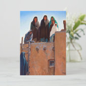 メイナード・ディクソンによる屋上からのウォッチャー サンキューカード (スタンド正面)