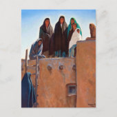 メイナード・ディクソンによる屋上からのウォッチャー シーズンポストカード (正面)