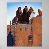 メイナード・ディクソンによる屋上からのウォッチャー ポスター (正面)