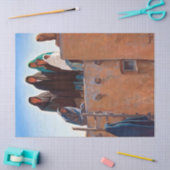 メイナード・ディクソンによる屋上からのウォッチャー 薄葉紙 (クラフト)