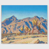 メイナード・ディクソンによる山々に対するチョラス ラッピングペーパー (フラット)