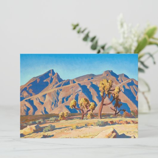 メイナード・ディクソンによる山々に対するチョラス 招待状 (スタンド正面)