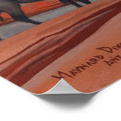 メイナード・ディクソンによる峡谷のナバホス ポスター (角)