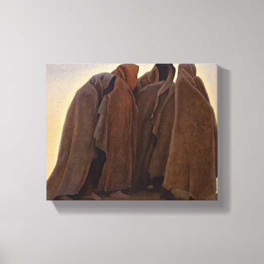 メイナード・ディクソンによる恐怖の形 キャンバスプリント (正面)