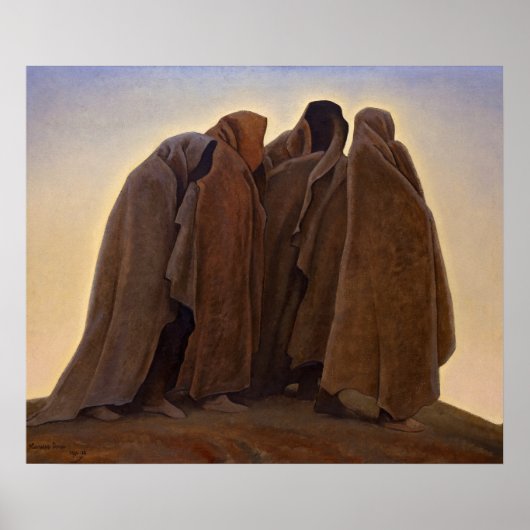 メイナード・ディクソンによる恐怖の形 ポスター (正面)