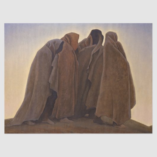 メイナード・ディクソンによる恐怖の形 薄葉紙 (正面)