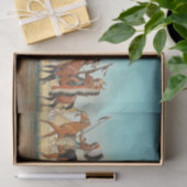 メイナード・ディクソンによる戦士のパレード 薄葉紙 (ギフト)