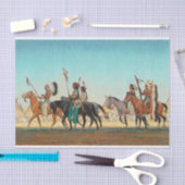 メイナード・ディクソンによる戦士のパレード 薄葉紙 (クラフト)