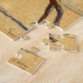 メイナード・ディクソンによる旧カリフォルニアのランチェロ ジグソーパズル (側面)