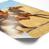 メイナード・ディクソンによる旧カリフォルニアのランチェロ フォトプリント            (角)