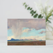 メイナード・ディクソンによる湾への雨 サンキューカード (スタンド正面)