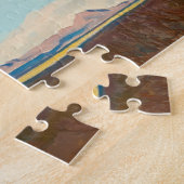 メイナード・ディクソンによる湾への雨 ジグソーパズル (側面)