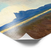 メイナード・ディクソンによる湾への雨 フォトプリント            (角)