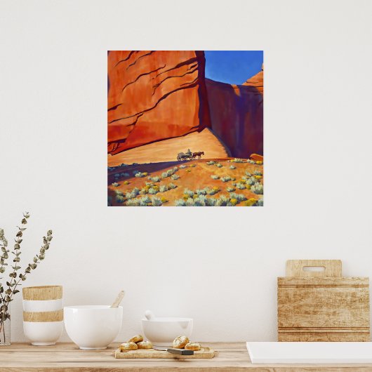 メイナード・ディクソンによる西洋美術「ロンドンの旅」 ポスター (キッチン)