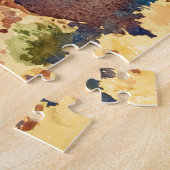 メイナード・ディクソンによる馬のカウボーイズ ジグソーパズル (側面)