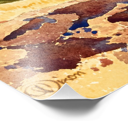 メイナード・ディクソンによる馬のカウボーイズ フォトプリント (角)