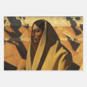 メイナード・ディクソンによる「アース・ノウアー」 ラッピングペーパーシート (正面)