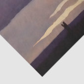 メイナード・ディクソンによる「午後遅く」西洋美術 薄葉紙 (詳細)