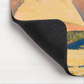 メイナード・ディクソンのユタ州山・カルメルの眺め マウスパッド (コーナー)