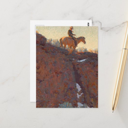 メイナード・ディクソンの単独経路 ポストカード (正面/裏面インサイチュ)