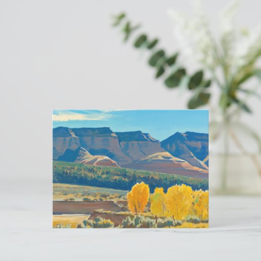 メイナード・ディクソンの穏やかな朝 ポストカード (スタンド正面)