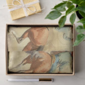 メイナード・ディクソンの競走馬 薄葉紙 (ギフト)