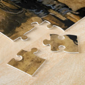 メイナード・ディクソンの『ローピン・パロミノ』 ジグソーパズル (側面)