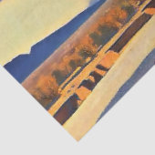 メイナード・ディクソンの「干ばつ雨」 薄葉紙 (詳細)