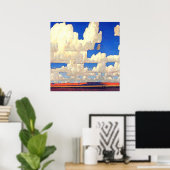 メイナード・ディクソン著「クラウド・ワールド」 ポスター (ホームオフィス)